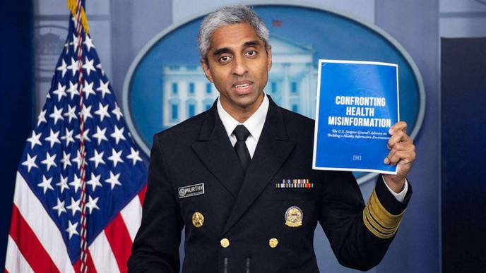 Surgeon General Warns Misinformation An 'Urgent Threat' to Public Health